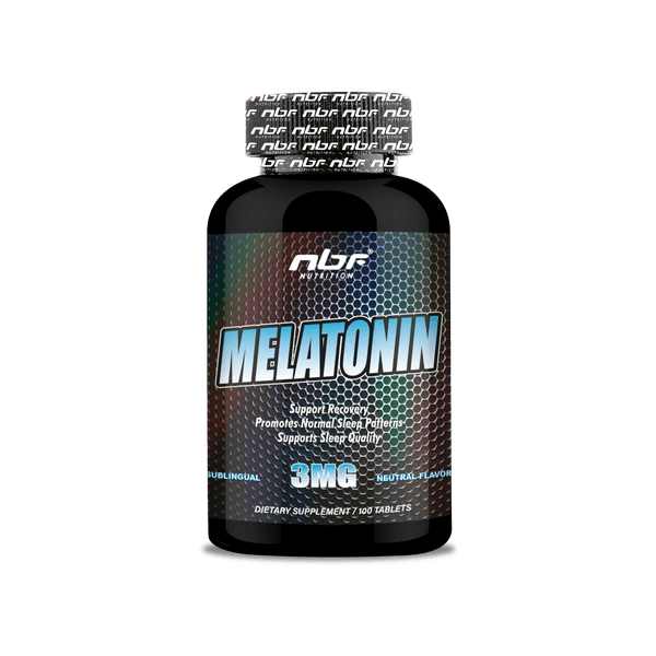 Melatonin Melatonina 3mg 100 Tabletes NBF Nutrition