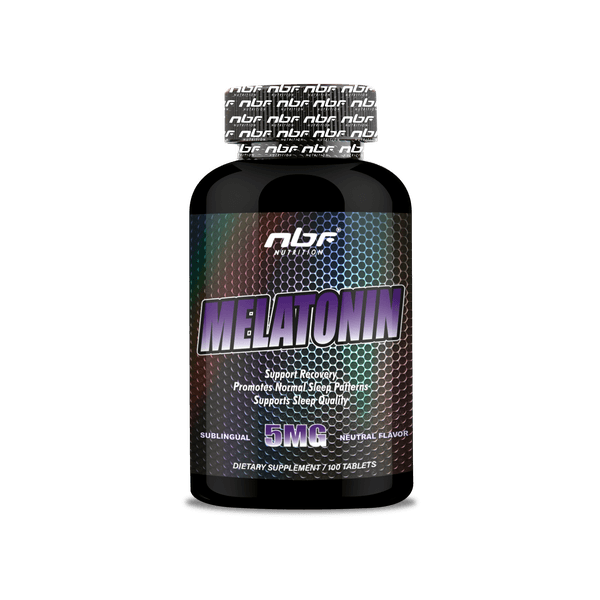 Melatonin Melatonina 5mg 100 Tabletes NBF Nutrition