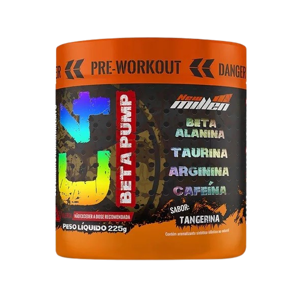 C4 Beta Pump Pré Treino 225g New Millen Tangerina