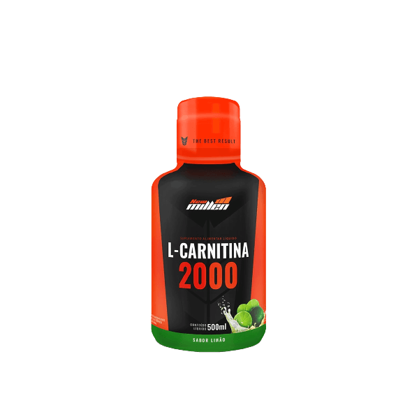 L-Carnitina 2000 500ml New Millen Limão