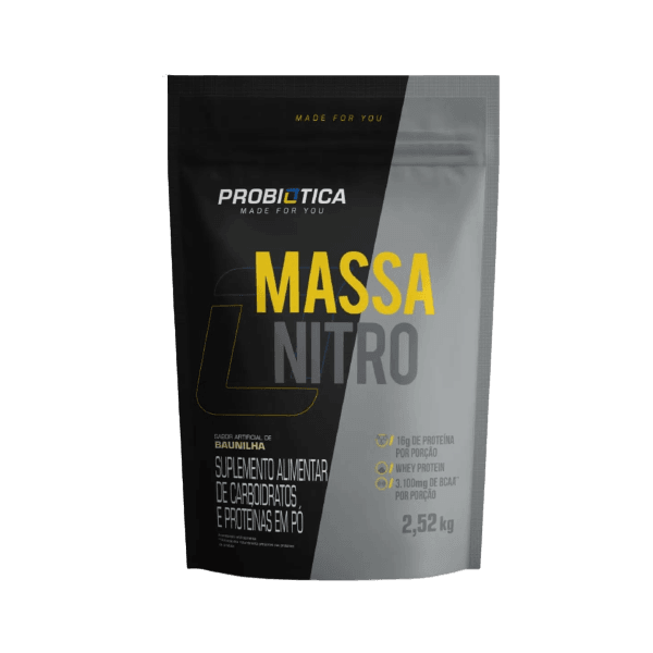 Massa Nitro 2,52kg Probiótica Baunilha