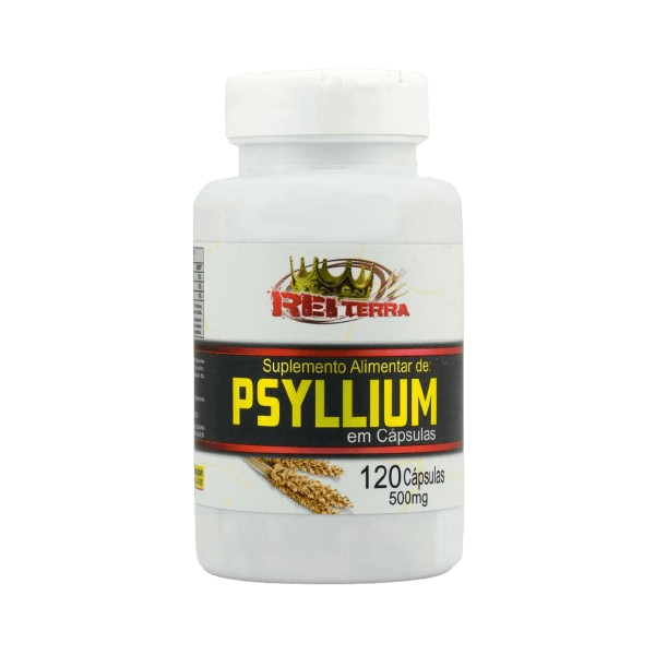 Psyllium 500mg 120Caps Rei Terra