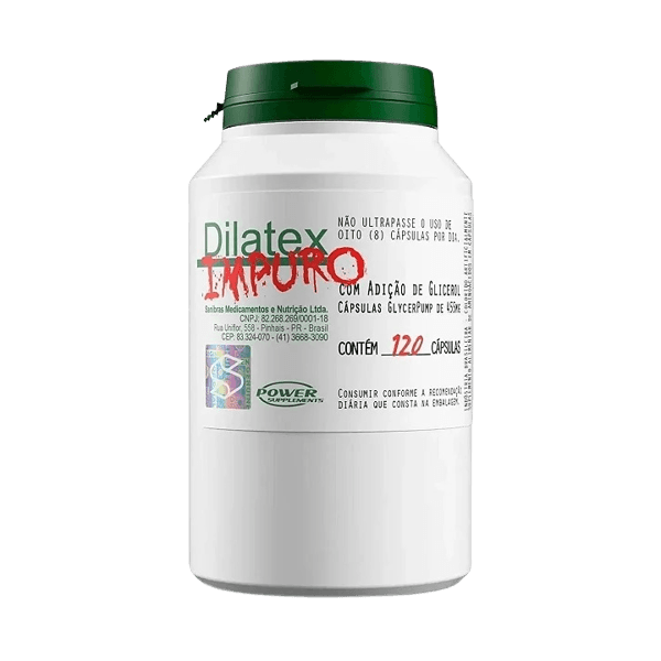 Dilatex Impuro Vasodilatador 120Caps Power Supplements