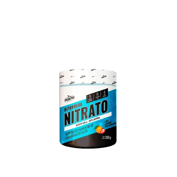 Beterraba Nitrato 300g Shark Pro Laranja com Morango