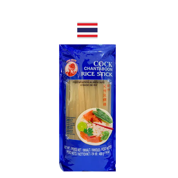 MACARRAO DE ARROZ RICE STICK 10MM 400G (PC)