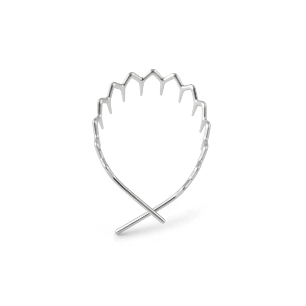 Tiara Dentes Prata e Dourada De Acetato 3,0 cm Lg