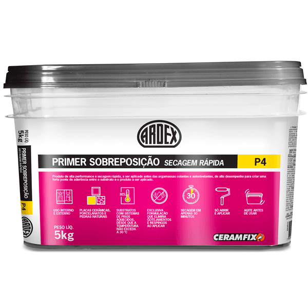 Primer Sobreposição P4 Ardex - BD 5,3KG