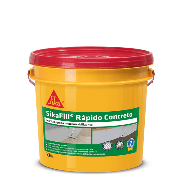 Sikafill Rapido Concreto - Galão 3,6kg