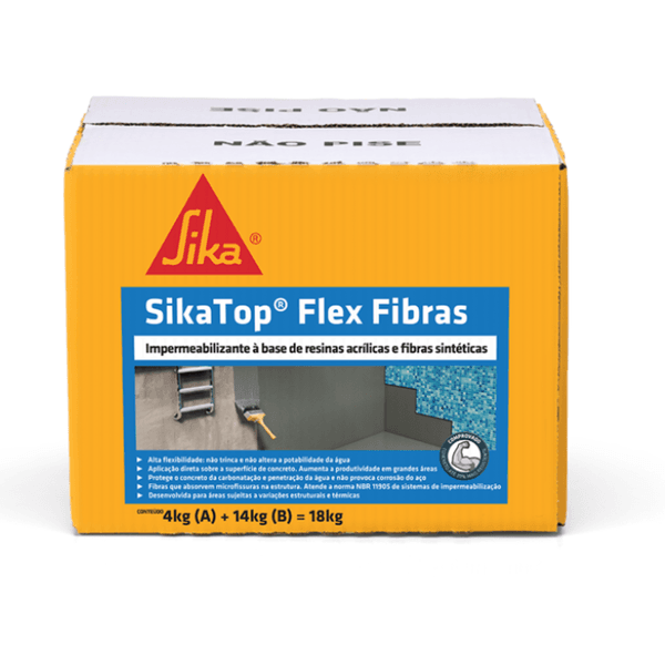 SikaTop® Flex Fibras - CX 18KG