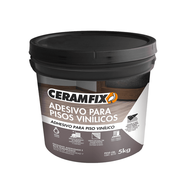 Adesivo Piso Vinilico Ceramfix - BD 5KG