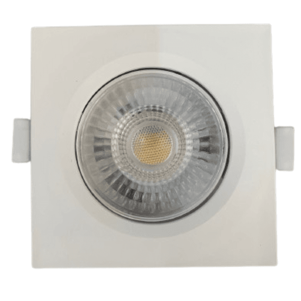 SPOT EMBUTIR LED 5W QUADRADO BRANCO BIVOLT