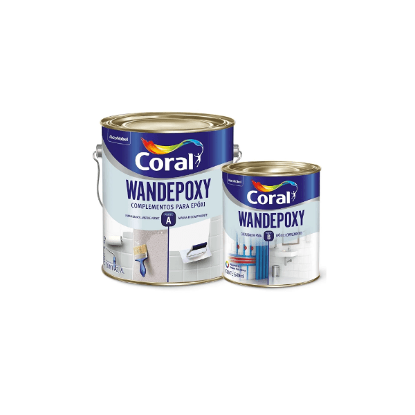 WANDEPOXY BRANCO 2,7L + CATALISADOR 900ML CORAL