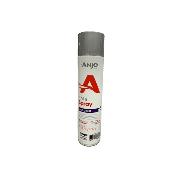 TINTA SPRAY ANJO USO GERAL ALUMINIO 400ML