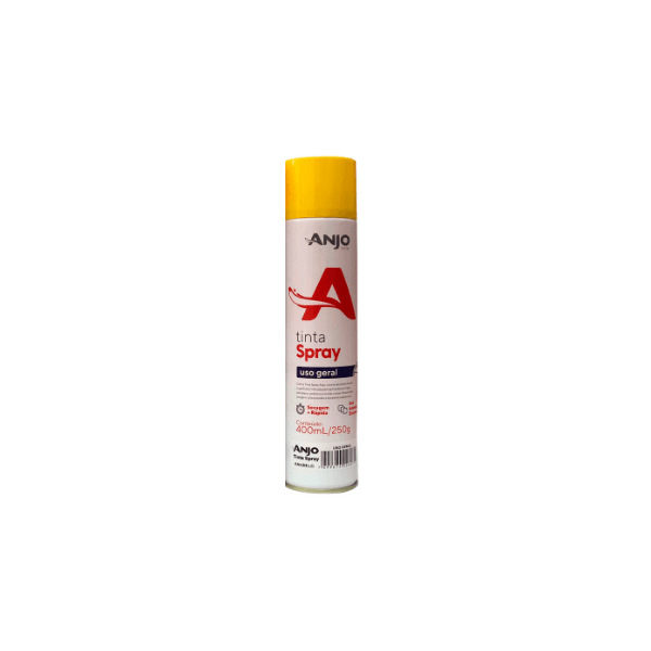 TINTA SPRAY ANJO USO GERAL AMARELO 400ML