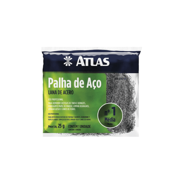 PALHA DE AÇO N1 - AT90/60 ATLAS