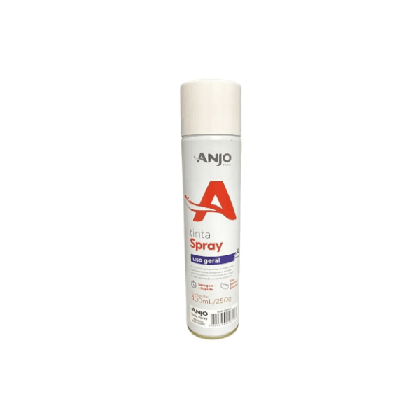 TINTA SPRAY ANJO USO GERAL BRANCO BRILHANTE 400ML