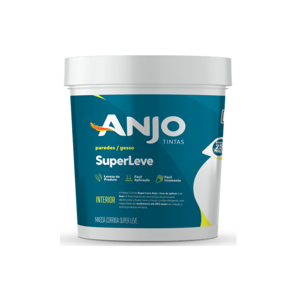 MASSA CORRIDA SUPER LEVE ANJO 3,6KG - ANJO