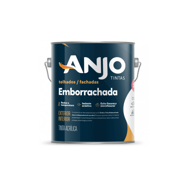 TINTA EMBORRACHADA BRANCA 3,6L - ANJO