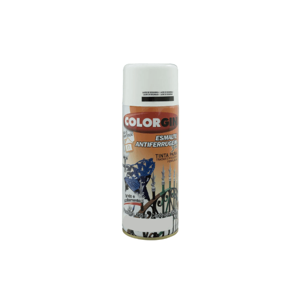 SPRAY COLORGIN ESMALTE SINT ANTIFERRUGEM BRANCO 350ML - SHERWIN WILIAMS