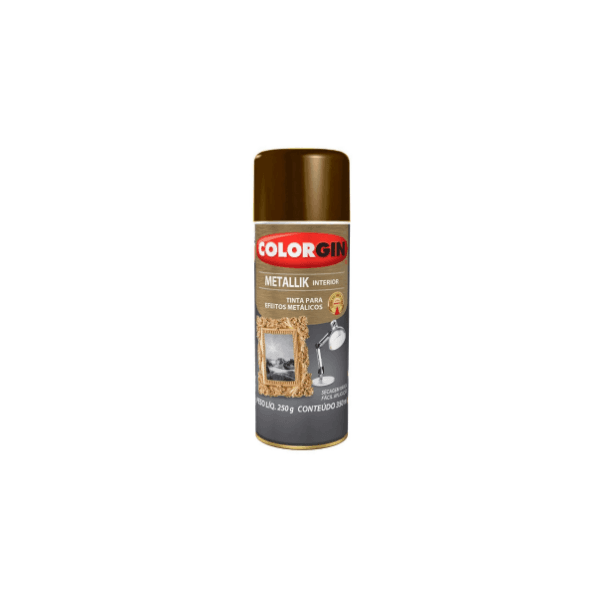 SPRAY COLORGIN METALLIK BRONZE 350ML - SHERWIN WILLIAMS