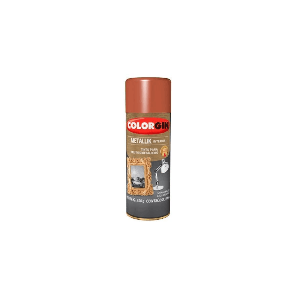 SPRAY COLORGIN METALLIK COBRE 350ML - SHERWIN WILLIAMS