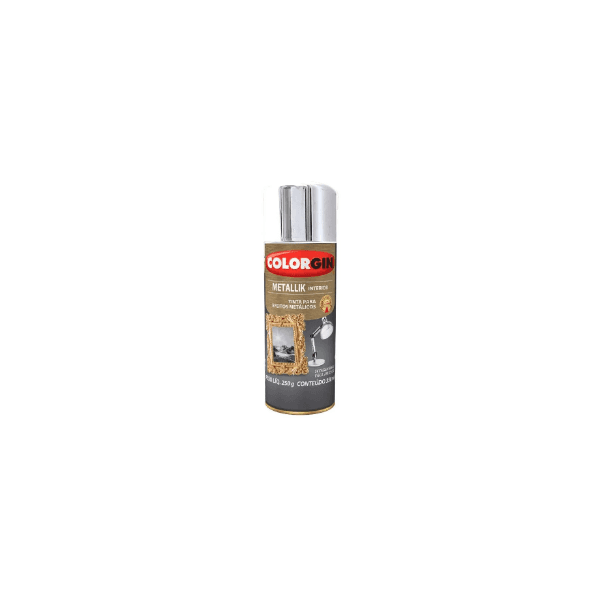 SPRAY COLORGIN METALLIK CROMADO 350ML - SHERWIN WILLIAMS