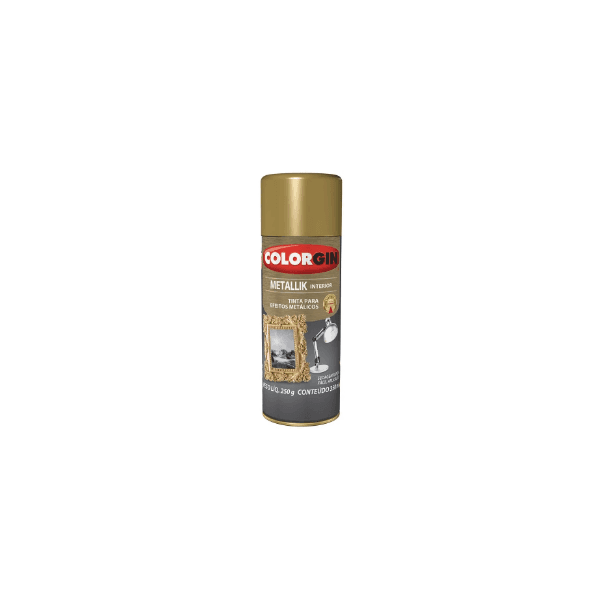SPRAY COLORGIN METALLIK DOURA 350ML - SHERWIN WILLIAMS