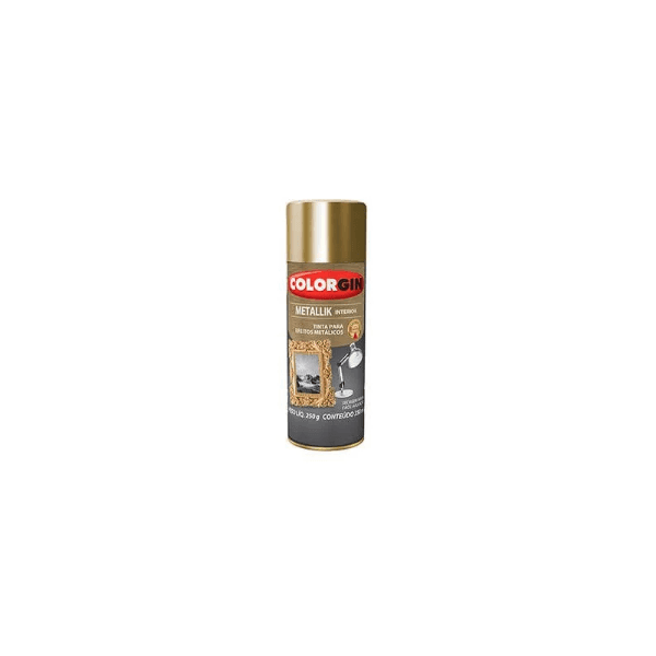 SPRAY COLORGIN METALLIK OURO 350ML - SHERWIN WILLIAMS