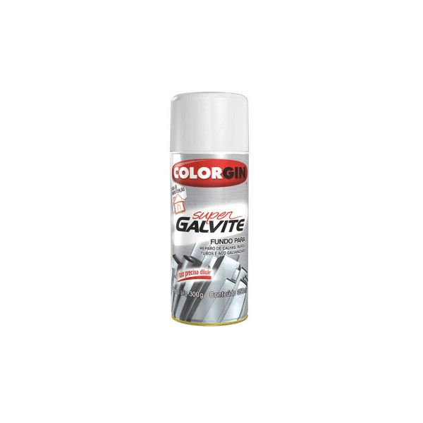 SPRAY COLORGIN SUPER GALVITE FOSCO 350ML - SHERWIN WILLIAMS