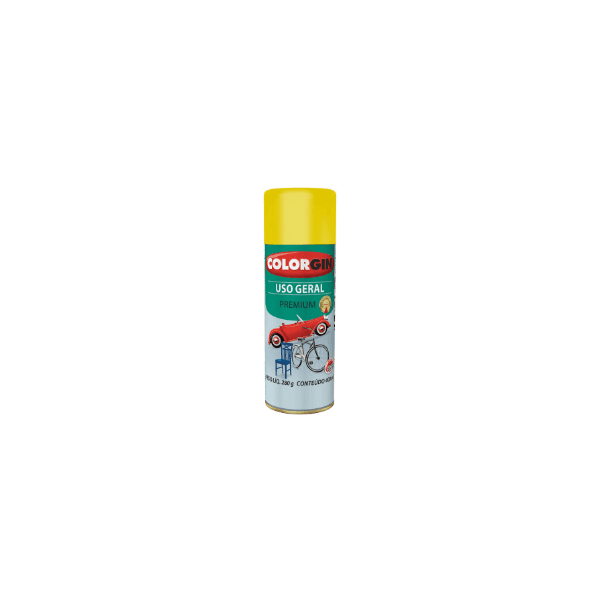 SPRAY COLORGIN USO GERAL AMARELO BRILHANTE 400ML - SHERWIN WILLIAMS