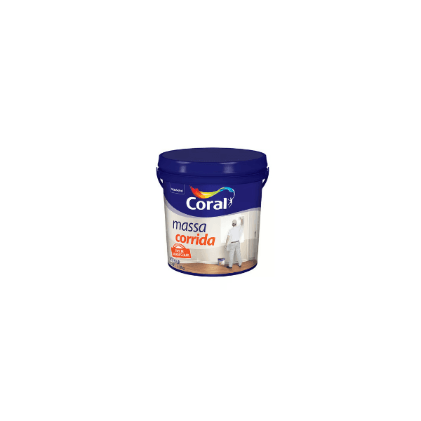 MASSA CORRIDA CORAL 25KG BALDE - CORAL