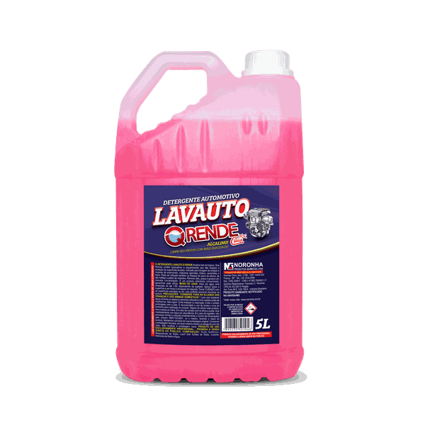 DETERGENTE LAVAUTO ALCALINO Q'REND 5 LITROS LOJA