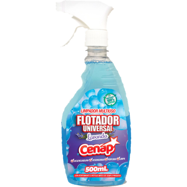 Flotador Cenap Multiuso Lavanda - GATILHO - 500ML