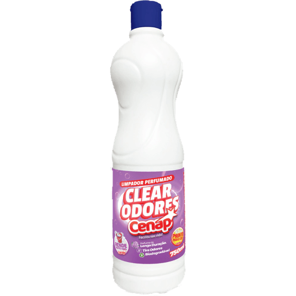 LIMPADOR PERF CENAP CLEAR ODORES 12X 750ML ( FARDO COM 12 UNIDADES COM 750ML CADA )