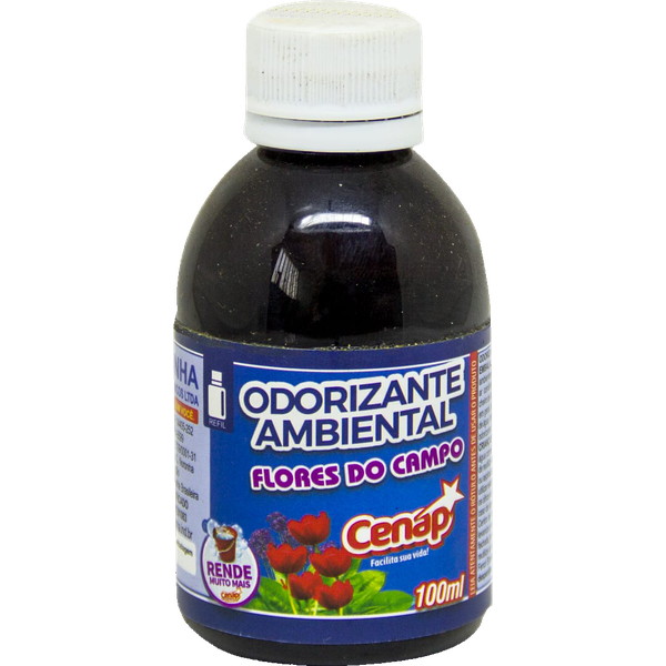 ODORIZ AMB FLOR DO CAMPO 12X100L REFIL LOJA ( CAIXA COM 12 UNIDADES COM 100ML CADA )