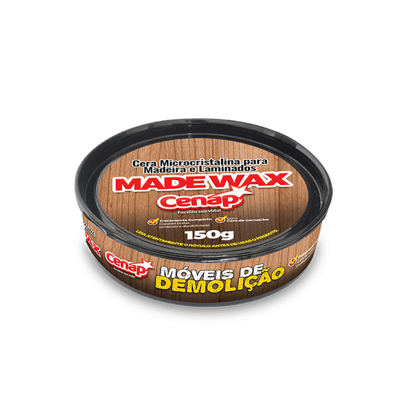 Cera microcristalina Madewax Cenap castanho