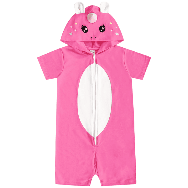 Kigurumi unicórnio rosa Fakini