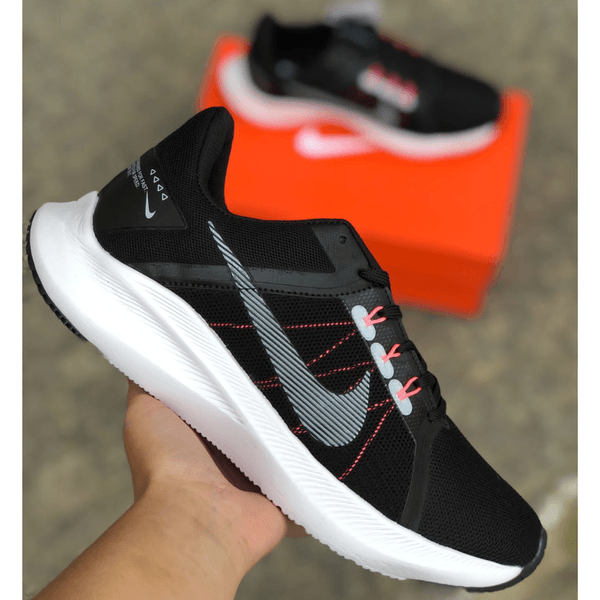 Nike quest black orange outlet