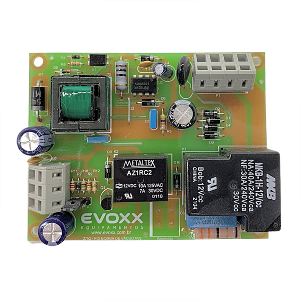 CIRCUITO ELETRÔNICO BIVOLT 127/220V BOMBA VÁCUO EVOXX