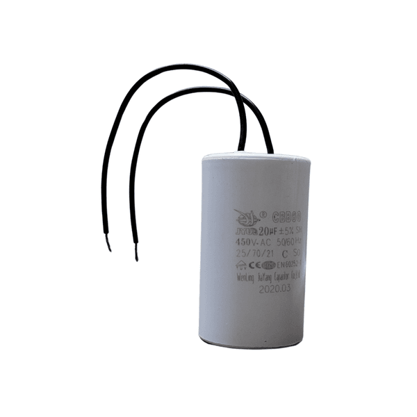 CAPACITOR CBB60 450VAC 50/60HZ 20UF 220V COMPRESSOR S45/S55 SCHUSTER