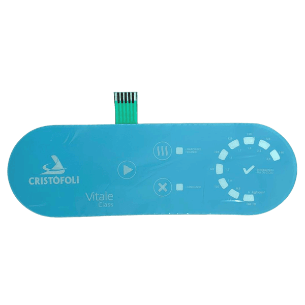 TECLADO MEMBRANA AUTOCLAVE VCF VITALE CLASS 12/21 LTS CRISTOFOLI