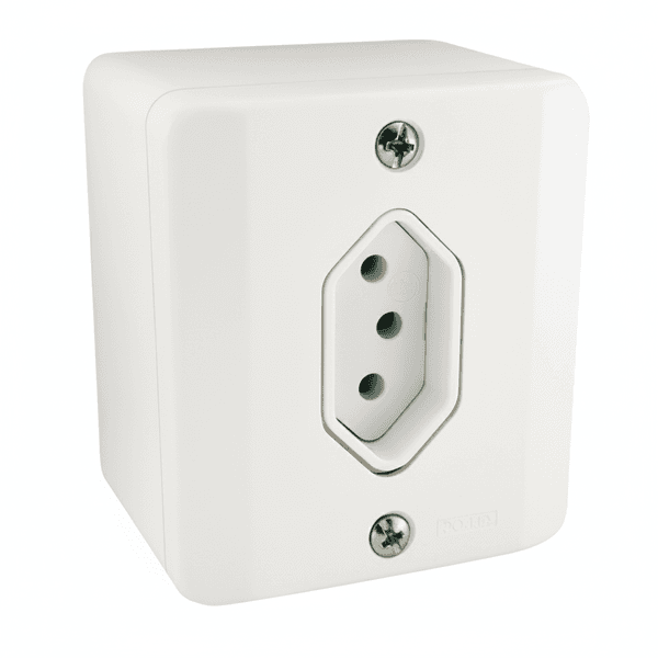  LINHA R TOMADA 2P+T BRANCA 20A RADIAL 1902.114