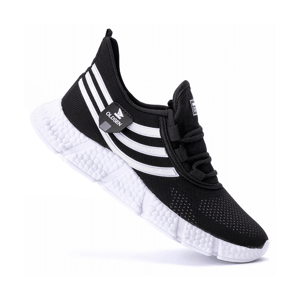 Tenis Oldsen B-MAX - PRETO BRANCO