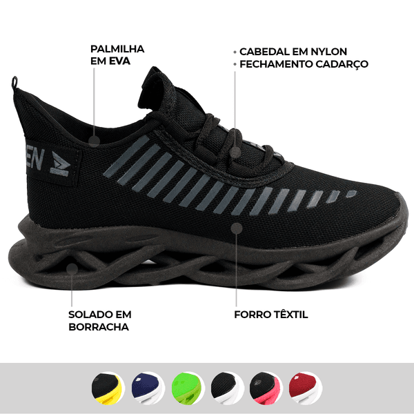 Tenis Oldsen Jaguar Unissex - VERDE | OLDSEN