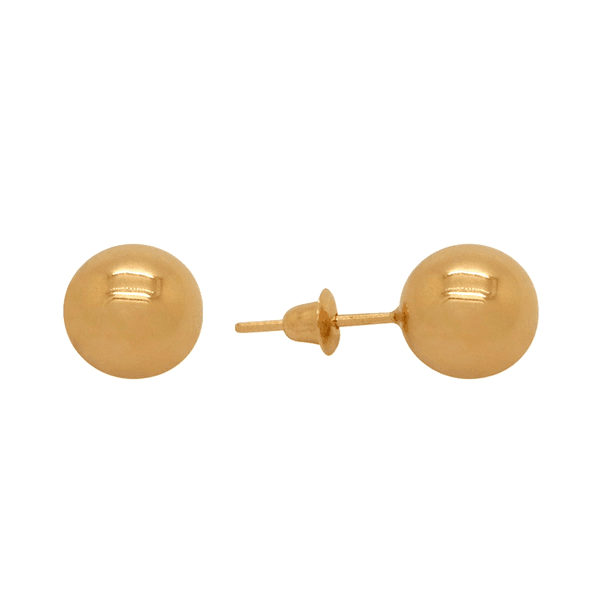 Brinco Bola 6,0 mm em Ouro 18K