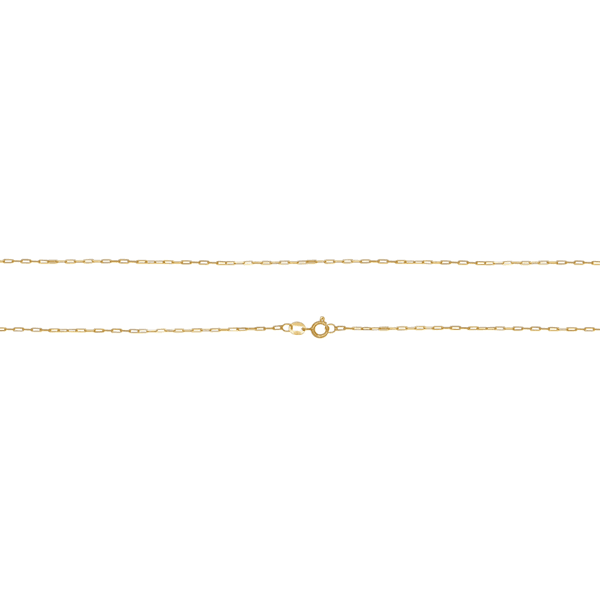 Corrente Cartier Desquinada em Ouro 18K - 40cm