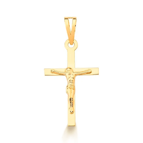Pingente Cruz em Ouro 10K - 2,1cm