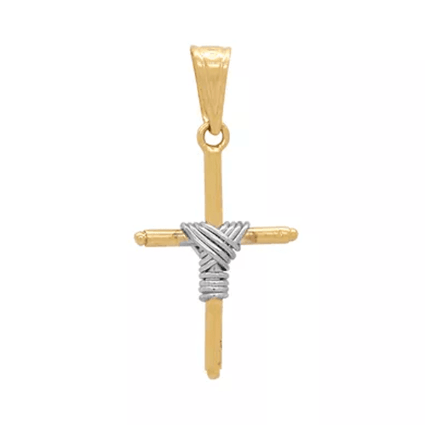 Pingente Cruz em Ouro 18k