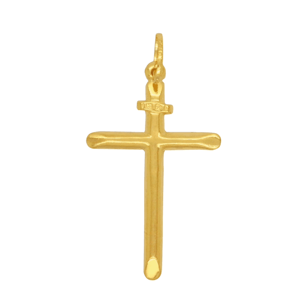 Pingente Cruz em Ouro 18K INRI