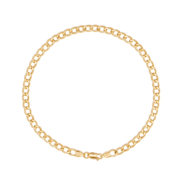 Pulseira Groumet em Ouro 18K - 20cm